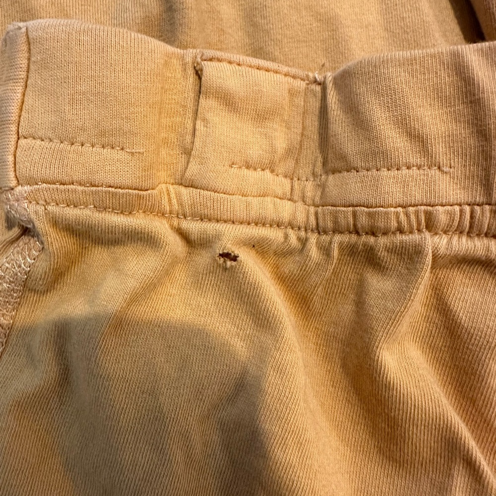 Cute yellow “sweat”-pants, size S - Picture 7 of 7